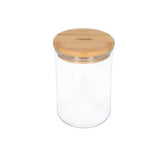 Homla Erle Glass Container w Bamboo lid 0,6L